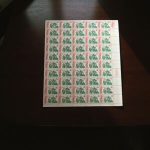 Vintage MNH 1969 Scott #1382 College Football 6 Cent Stamp Sheet of 50 Stamps